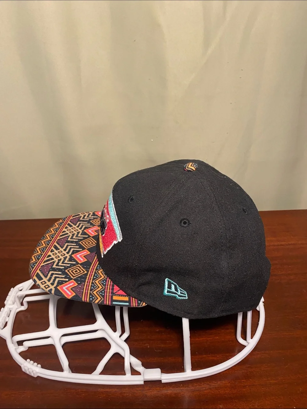 San Antonio Spurs New Era Original Fit Print Play Aztec Basketball Hat O/S NWT